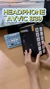 Avvic  B39 Wireless Headset LED Bluetooth Headphone Stereo HiFi Bass Music