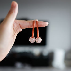 Delicate Transparent Color Ball Hair Ties for Babies Kids Hair Accessories Non-Damaging Small Size Elastic Hair Bands for Girls