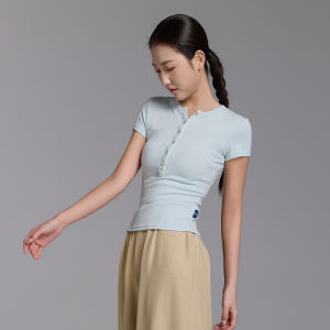 SOLO SHOW | Elegant Modern Dance Practice Wear Slim T-Shirt