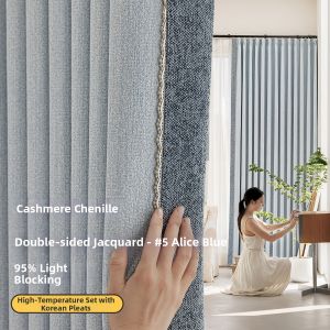 Nature Wind Sunshine | Double-sided Light-blocking and Heat-retaining Curtain Thick