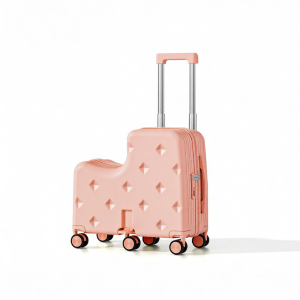 MEIFANER | Rideable Durable Password-Protected Childrens Suitcase