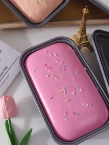 Extra Large Slow Rebound Boxed Cake Super Moist Simulated Ultra Soft Boxed Bread Squeezable Fun Finger Absorbing Stress Relief Toy