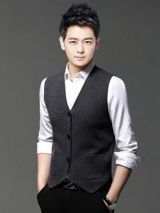 ROMON | Romon Mens Knitted Vest Autumn Winter Business V-neck Open Cardigan Sleeveless Shoulder Pad Sweater Fashion City Style Thickened