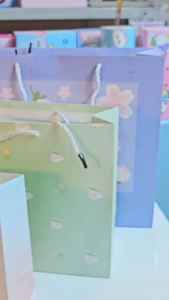 SOS Paper Bag Biasa Miring M /Tas Kado/Tas Hadiah/Tas Tenteng/Hand Bag/Shopping Bag/Tas Kertas