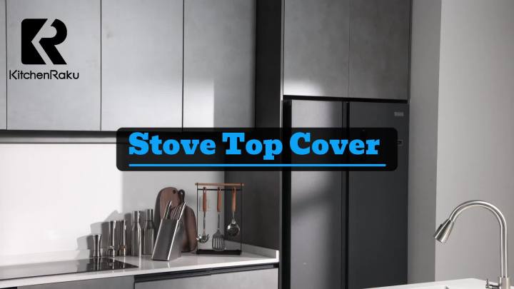 KitchenRaku Stove Cover 20.8"x 24",Stove Top Covers for Electric Stove, Ceramic Glass Cooktop Protector, Electric Stove Cover, Glass Top Stove Cover, Heat Resistant Glass Stove Top Covers