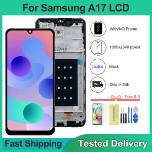 For Samsung A17 5G A176 SM-A176B LCD Display Touch Screen Digitizer Assembly TFT Quality Compatible with A17 4G A175 A175F