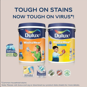 Dulux Wash and Wear Interior Wall Paint Matt Finish
