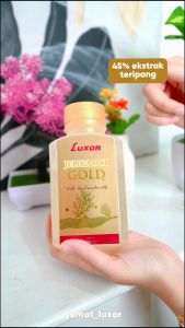 Paket Bundling Luxor Jelly Gamat Gold 2 Botol Ekstrak Teripang 45% 100% Original