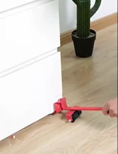 🔥1ชุดเทียบเท่าพลังชาย50คน🔥5pcs อุปกรณ์ช่วยย้ายของ เหมาะกับเฟอร์นิเจอร์99% อุปกรณ์ช่วยขนย้ายเฟอร์นิเจอร์ หมุนได้ 360°คล่องตัวทุกทิศทาง แม่แรงย้ายตู้ ไม่ทำให้พื้นเป็นรอย ช่วยยกของหนัก  ในการย้ายของ มีล้อเลื่อนได้ สะดวก สบาย อุปกรณ์เครื่องย้ายเฟอร์นิเจอร์