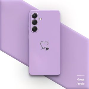 Multi Color Silicone Phone Case For Samsung Galaxy S26 S25 S24 S23 S22 S21 S20 S10 Note 20 Ultra Plus Edge Simple Pattern Cover