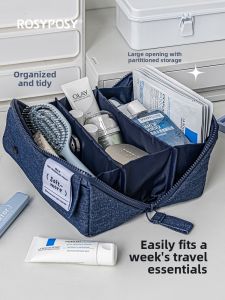 Portable Large Capacity Womens Makeup Bag