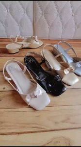 ABBUSHOES Us 140 Sendal Wanita Hak Tahu Pretty 3cm