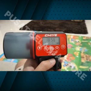 BERGARANSI TaffHOME Alat Pemberi Dispenser Makanan makan Ikan otomatis Feeder Timer 200ml CY 039