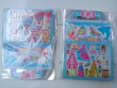 stiker tas bling timbul 1 pak isi 20 pcs