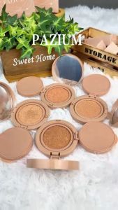 PAZIUM Air Cushion BB Cream With Sponge Matte Natural Finish Waterproof Long Lasting Foundation Oil Control Make up With Mirrors+Puffs