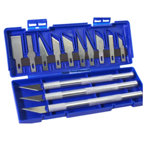 Precision Cutter Set Exacto Hand Carving Tool Arts & Craft Hobby Kit 13 Pc Set