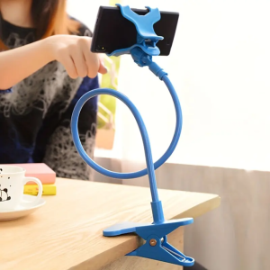 newest 360 degree rotated bed room desk phone mount lazy man soft lazy pod phone holder Accessories Durable