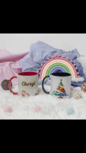 [SG INSTOCK] Personalized Christmas Mug with Name Customised Xmas Gift Coffee Cup Present