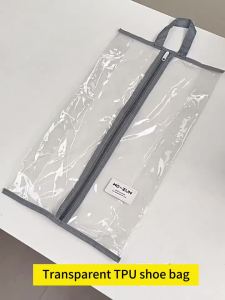 Túi Đựng Giày Trong Suốt Chống Thấm Nước Dép Đi Du Lịch Chống Bụi Chống Nấm Mốc Vỏ Giày Chống Ẩm Túi Hình Chữ Nhật PP Thân Thiện Với Môi Trường