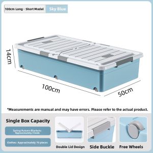 MEIZHUFU | Under-bed Drawer Storage Box