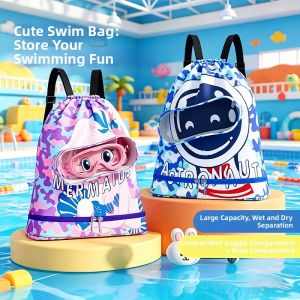 LIMATI | Dry-Wet Separation Waterproof Shoe Compartment Swim Backpack