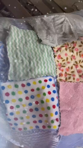 HOMIEE Cute Dish Cloth Pot Washing Pad Towel Kitchen Cleaning Tool Kain Lap Velvet Dish Towel