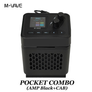 IRIN | M-VAVE POCKET AMP/CAB/COMBO Guitar Speaker & Multi-Effects Processor with Built-in Rechargeable Speaker BT OTG Recording