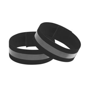 2PCS Running Reflective Arm Bands for Wrist Ankle Leg LED Reflector Armband Night Cycling Safety Light Tape Led Bracelet Strap