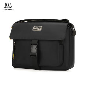 LouisWill Men Fashion Shoulder Bags Sling Bag Cross Body Bags Messenger Bag Waterproof Cross Body Bag Large Capacity Sling Bags Simple Student Teenager Bag Sling Bag Bags for Men