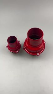 Metal Foot Valve / Engine Water Pump Suction Hose Bottom Valve 2 Inch / 3 Inch / One-Way Filtering