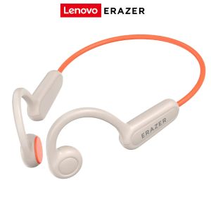 Lenovo ERAZER หูฟัง XF22หูฟังบลูทูธนำเสียงผ่านกระดูกผ้าพันคอกีฬากีฬาหูฟังไร้สายกันน้ำ IPX5