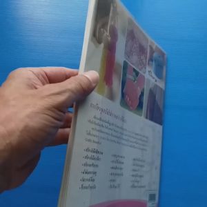 ร้อย ทอ ถัก งานสวยด้วย ลูกปัด  ผู้เขียน  Dorothy Wood ผู้แปล  วรรธนา วงษ์ฉัตร