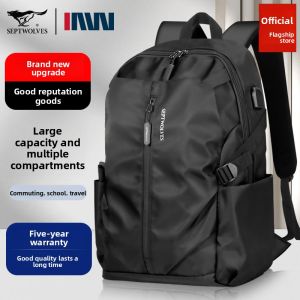 SEPTWOLVES | Men Travel Stylish Laptop Casual Backpack