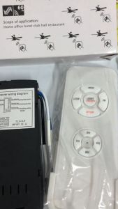 220V Ceiling Fan Lamp Remote Controller Kit Kipas Angin Plafon Remote Nirkabel Cerdas Untuk 3saluran