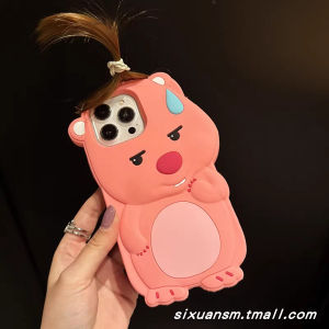 Ốp Lưng Silicon Dày Dễ Thương Cho iPhone 15/14 Ốp Lưng Bảo Vệ Hình Chuột Đốm Dễ Thương Chống Rơi Cho Apple 16promax