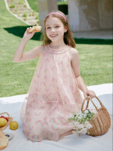XIANGYING | Cotton Princess Dress Sweet