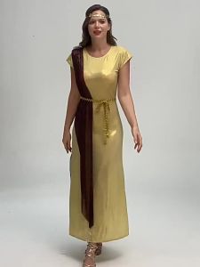 New Medieval Costume Halloween cos Ancient Rome Greek Goddess Parent-Child Suit Party Role Cosplay Clothes