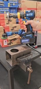 STR สว่านไร้สาย 3 ระบบ 21V ขันสกรู เจาะรู กระแทก (ถอดหัวเปลี่ยนได้ 2in1) Drill & impact Wrench