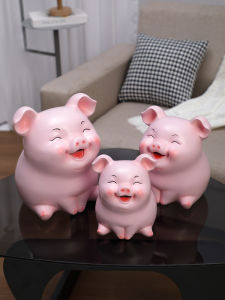 Large Capacity Cute Piggy Bank 2025 New Model One Way Inlet for Boys Girls Adults Saving Money Box Creative Gift Resin Material