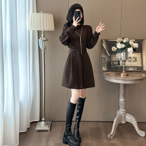 SUYE | Waist-Shaping Slimming Youthful Elegant New Dress for Autumn and Winter