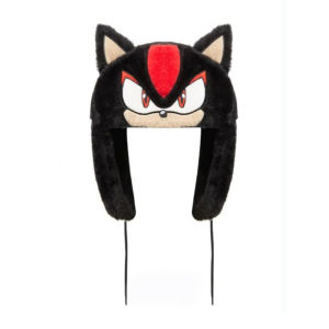 Y2K Fashion Ushanka Hat Black Cartoon Hot Sale Mens Winter Womens Cap Trapper Woman Ski Hat Earflap Hat & Hat with Earflaps