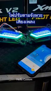 ไฟหรี่เลี้ยว LED สำหรับ New Xmax300 2023-2024 ไฟเลี้ยวแต่ง 265 เฉดสี Xmax300 ไฟเลี้ยว