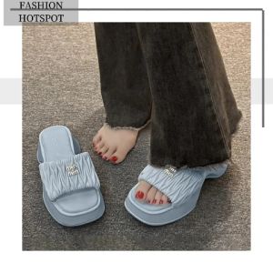 LKShoes Best Seller รองเท้าส้นสูง รองเท้าผู้หญิงส้นตึก เป็นงานเสริมส้น มุ่งเป้าหมายด้านหน้าดีเทล สวมดูสูงขึ้น เกร๋กรุบมากน้า ตั้งรูปแบบสวม บริการเสริมส้นที่ดีที่สุด รูปแบบจับจีบ คุณต้องทำการเปลี่ยนแปลงให้เหมาะสม