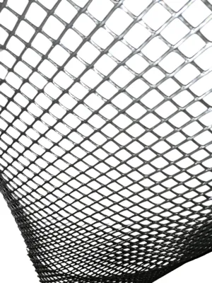 Plastic Screen Net Black for Gardening or Farming - 1/2 Inch hole by 4ft Height 1 Meter Long