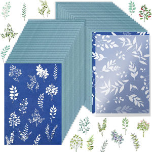 40/20pcs Sun Print Paper Kit Sun DIY Art Crafts Paper Sensitivity Nature Printing Paper A5 Solar Drawing Paper Sun Print Paper