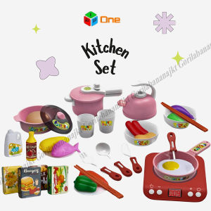 Mainan Anak Masak Masakan Play House Mini Kitchen