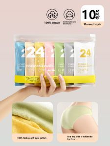 Disposable Underwear Womens Cotton Knitted Sterile Shorts Maternity Confinement Daily Disposable Underpants Travel Business Trip Disposable Pants