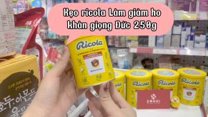 Kẹo ngậm thảo mộc giảm ho khàn giọng Ricola Đức 250g