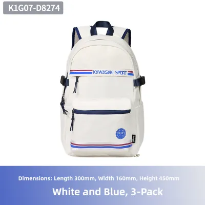 Kawasaki | Spacious Badminton Backpack for Training 3 Pieces