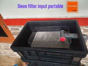 Sieve filter kolam koi mess 100 akrilik portable